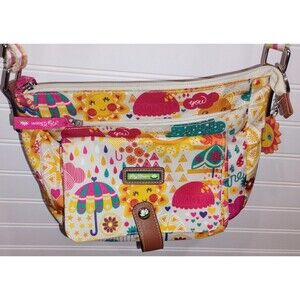 Lily Bloom You Are My Sunshine Purse Crossbody Handbag Bag 10x7x4